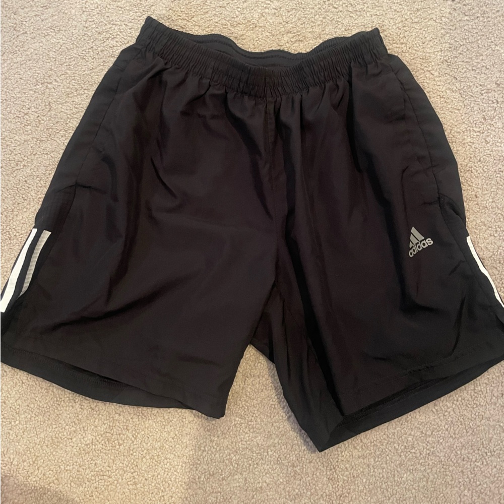 Adidas Black Athletic Shorts